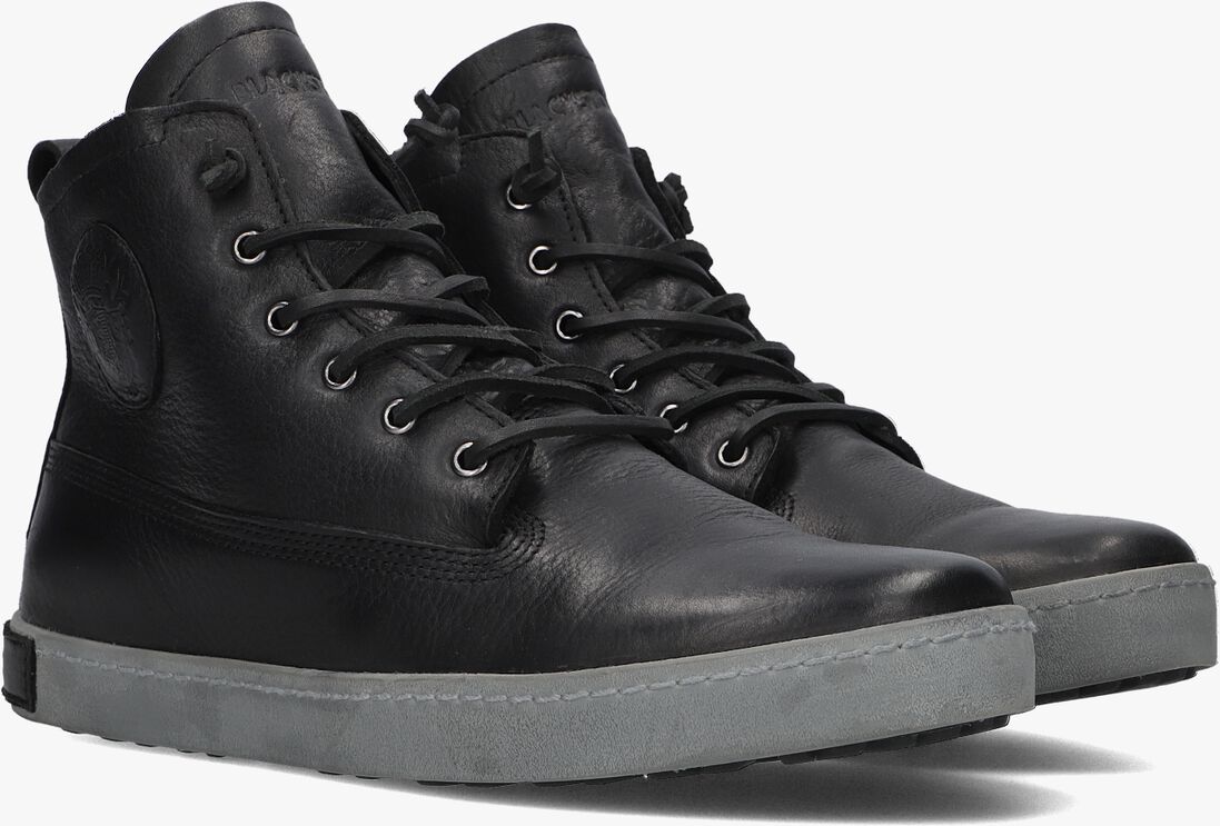 BLACKSTONE zwarte blackstone lage sneakers icon