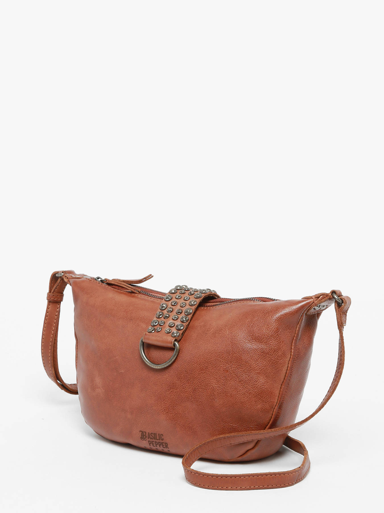 Sac bandoulire Toscane cuir BASILIC PEPPER
