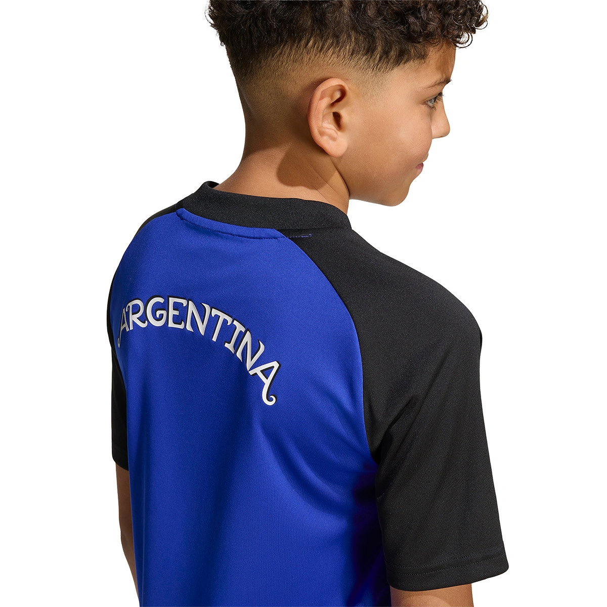 T-Shirt adidas Argentina Pre-Match Away Mundial 2026 Criança