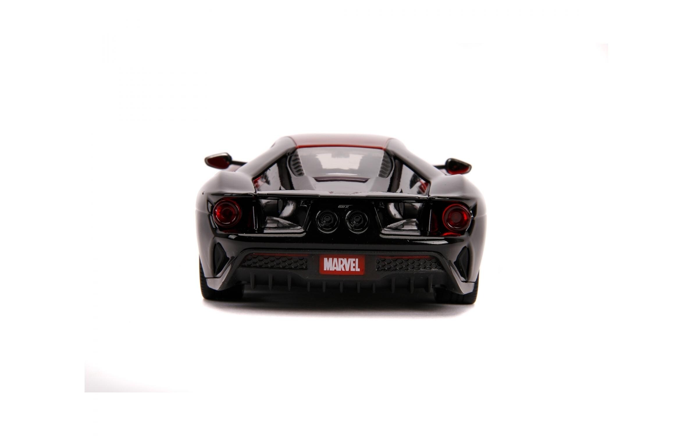Sportwagen Marvel Miles Morales 2017 Ford GT 1:24Miles Morales 2017 Ford GT Sammlermodell im Massstab 1:24
