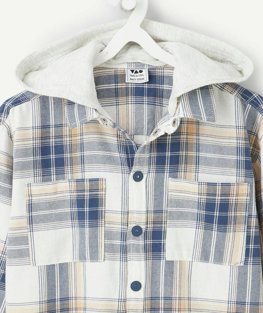 TAPE A L'OEIL<br>Camisa xadrez de mangas compridas