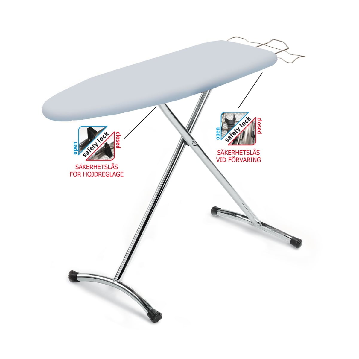 FairNets Stabil Strykebrett Star 110x36 cm