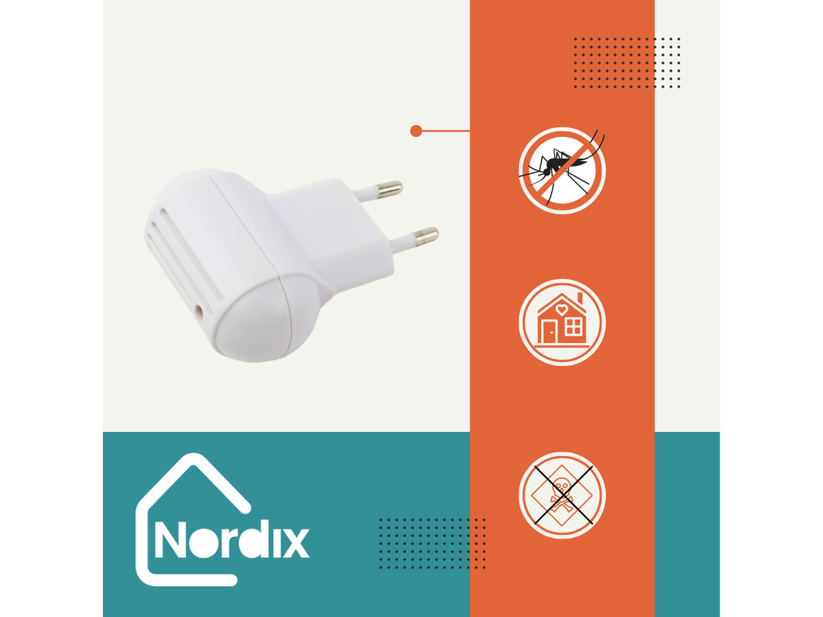 Nordix Zino anti muggenstekker - Set van 2