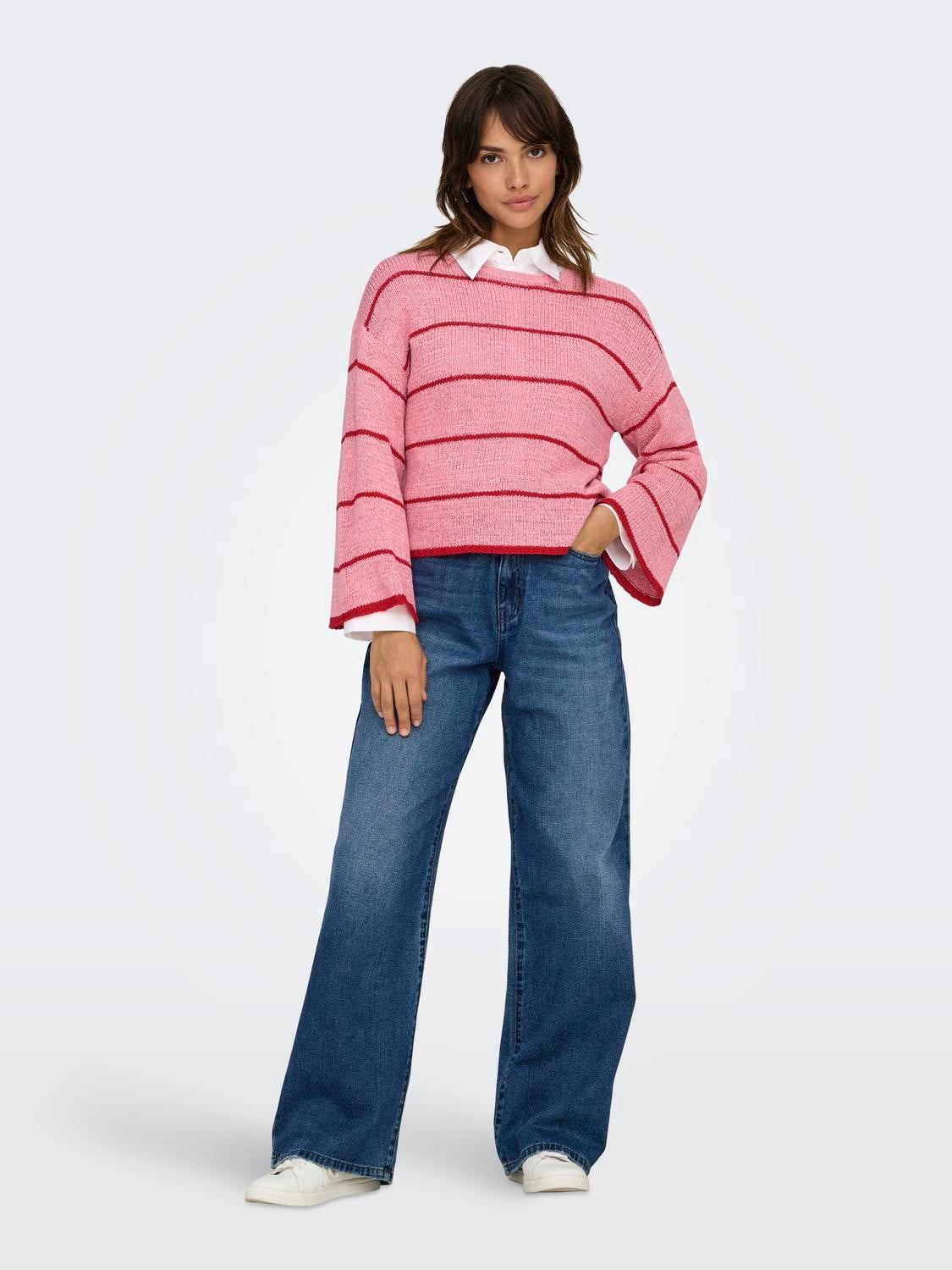 ONLGEENA Strickpullover Quartz Pink
