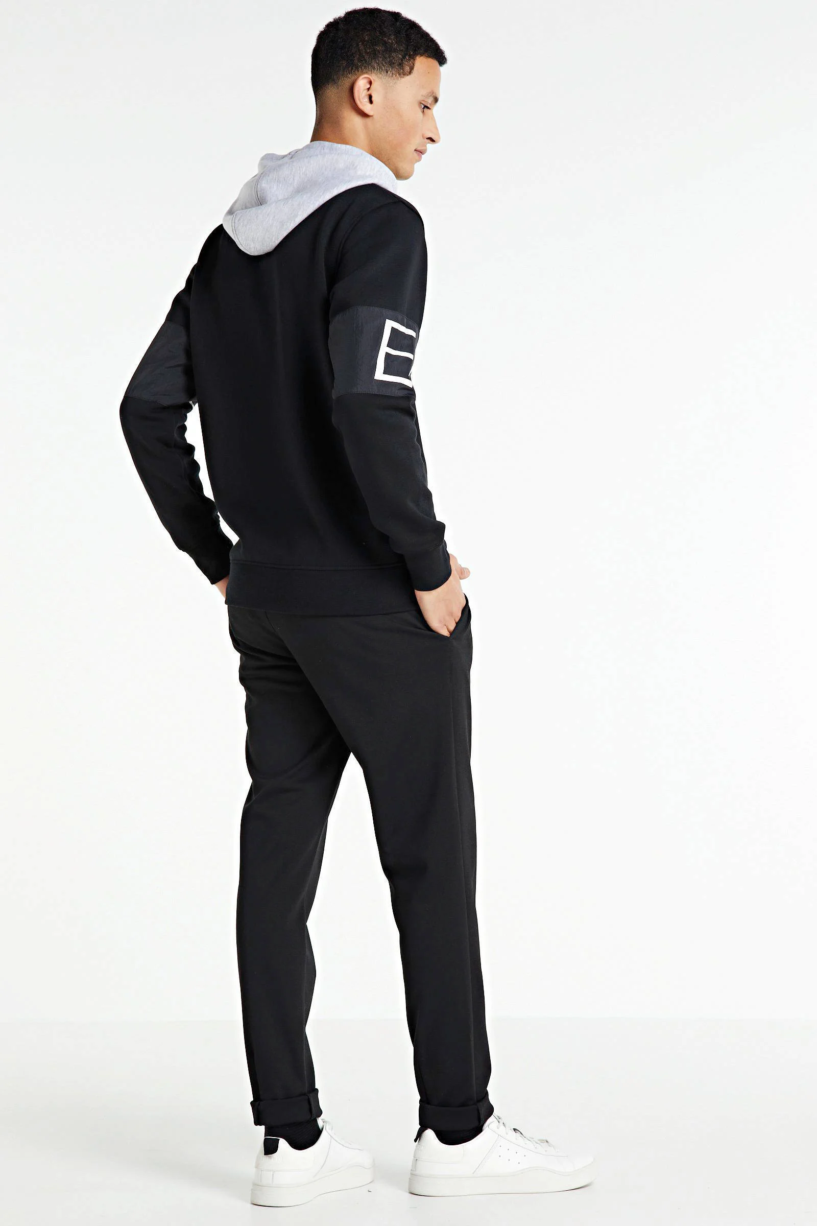 ONLY & SONS tapered fit it chino ONSMARK zwart