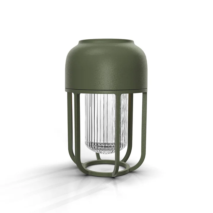 HOUE - Light No1 LED Solar-Akkuleuchte, laurel green