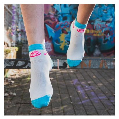 Chaussettes BV Sport Light Run Blanc/Bleu