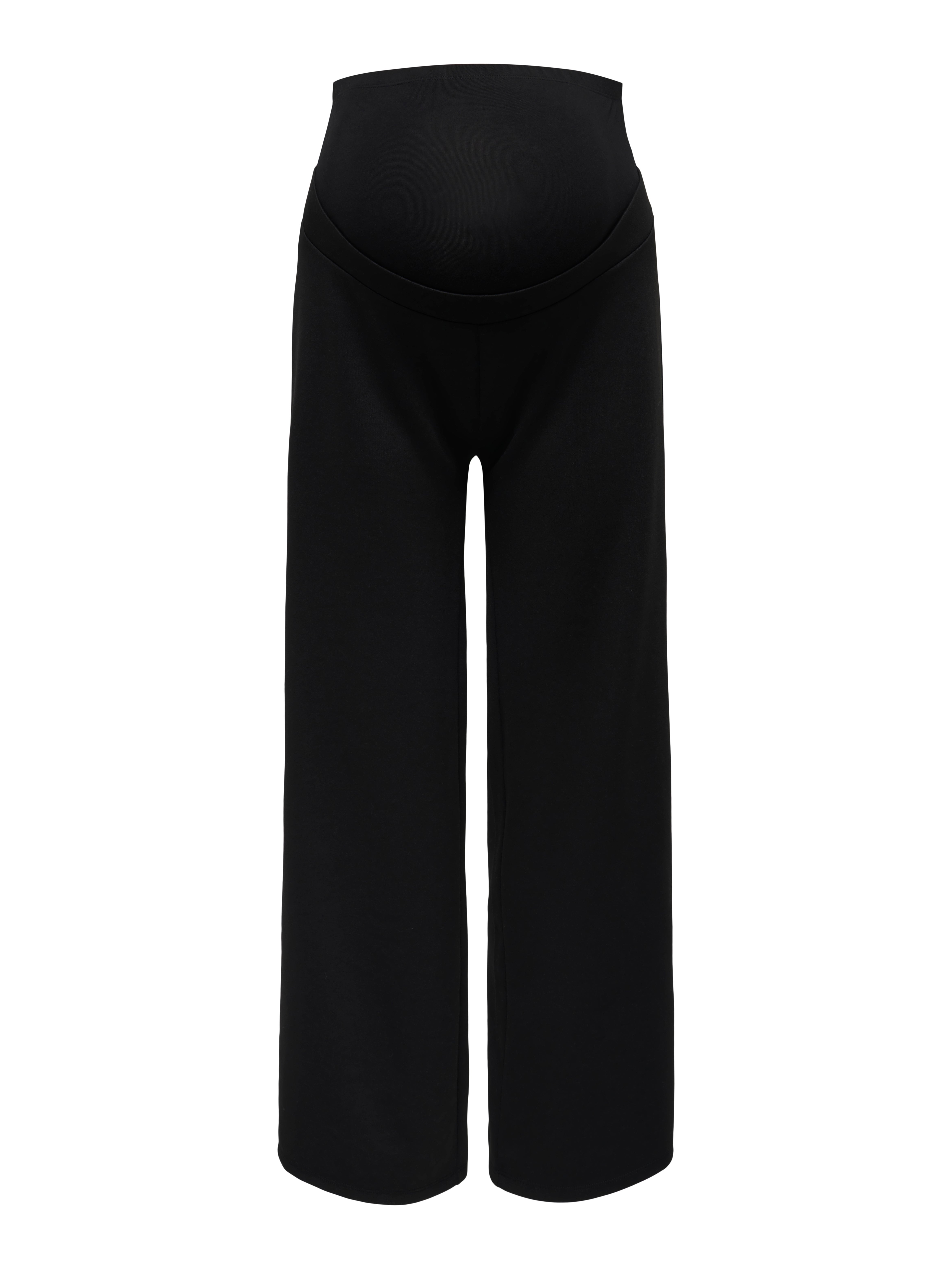 OLMFEVER Locker geschnitten Hose mit weitem Beinschnitt Black