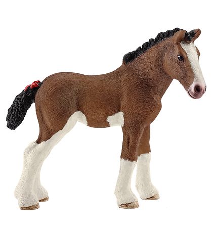 Schleich Dyr - H: 8,5 cm - Clydesdale F?l 13810