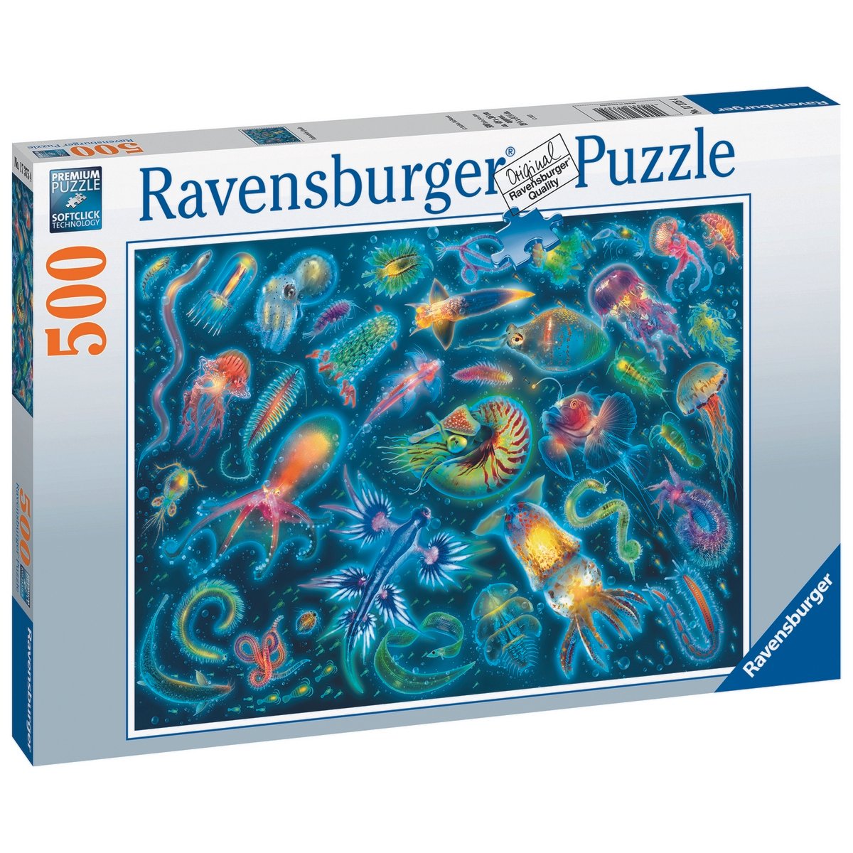 Puzzle 500 pièces Espèces sous-marines
