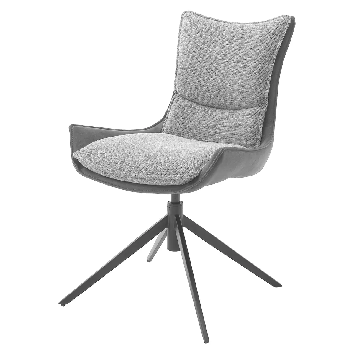 Stuhl Kitami anthrazit,grau,schwarz