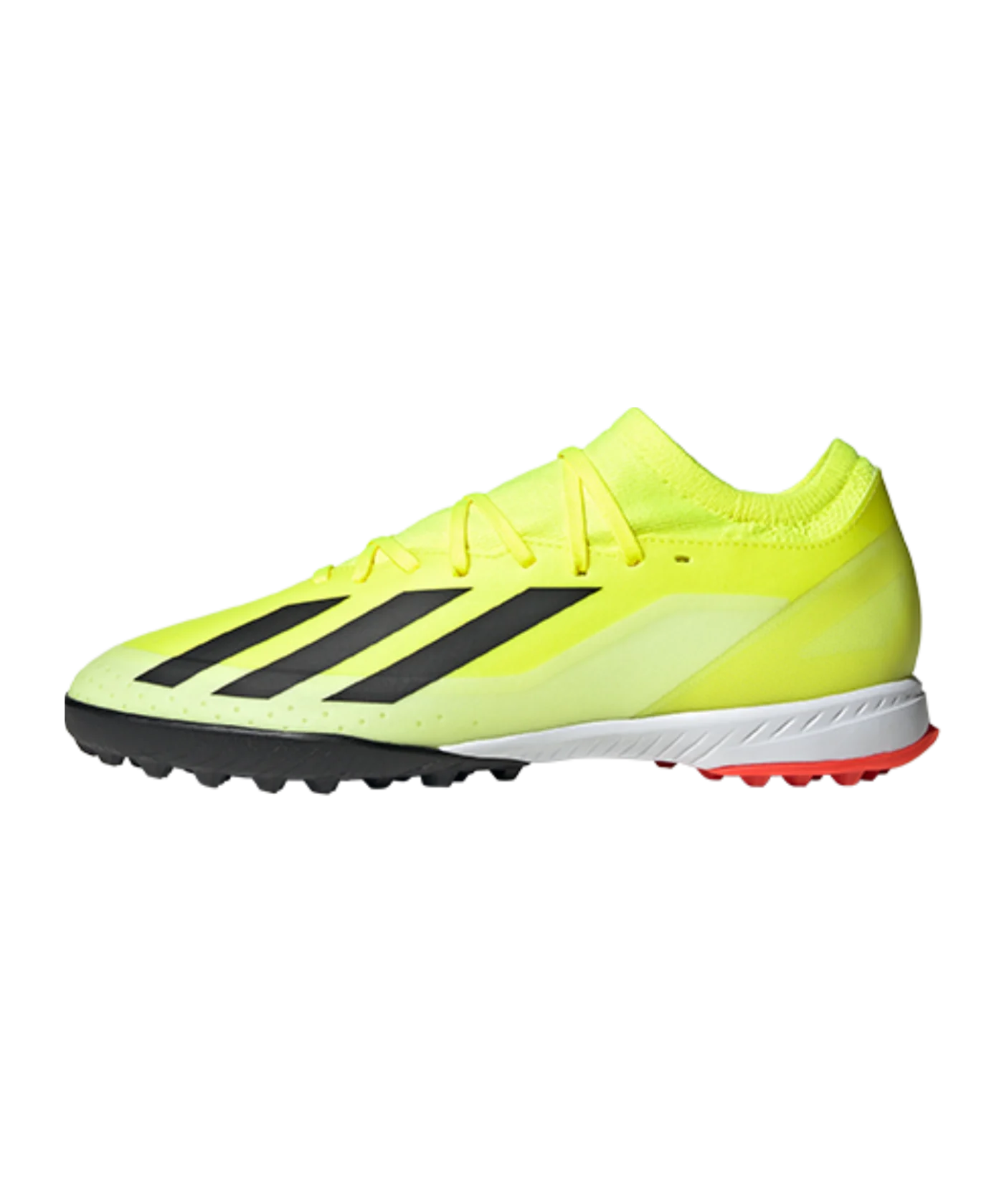 adidas X Crazyfast League TF Solar Energy Gelb Schwarz Weiss