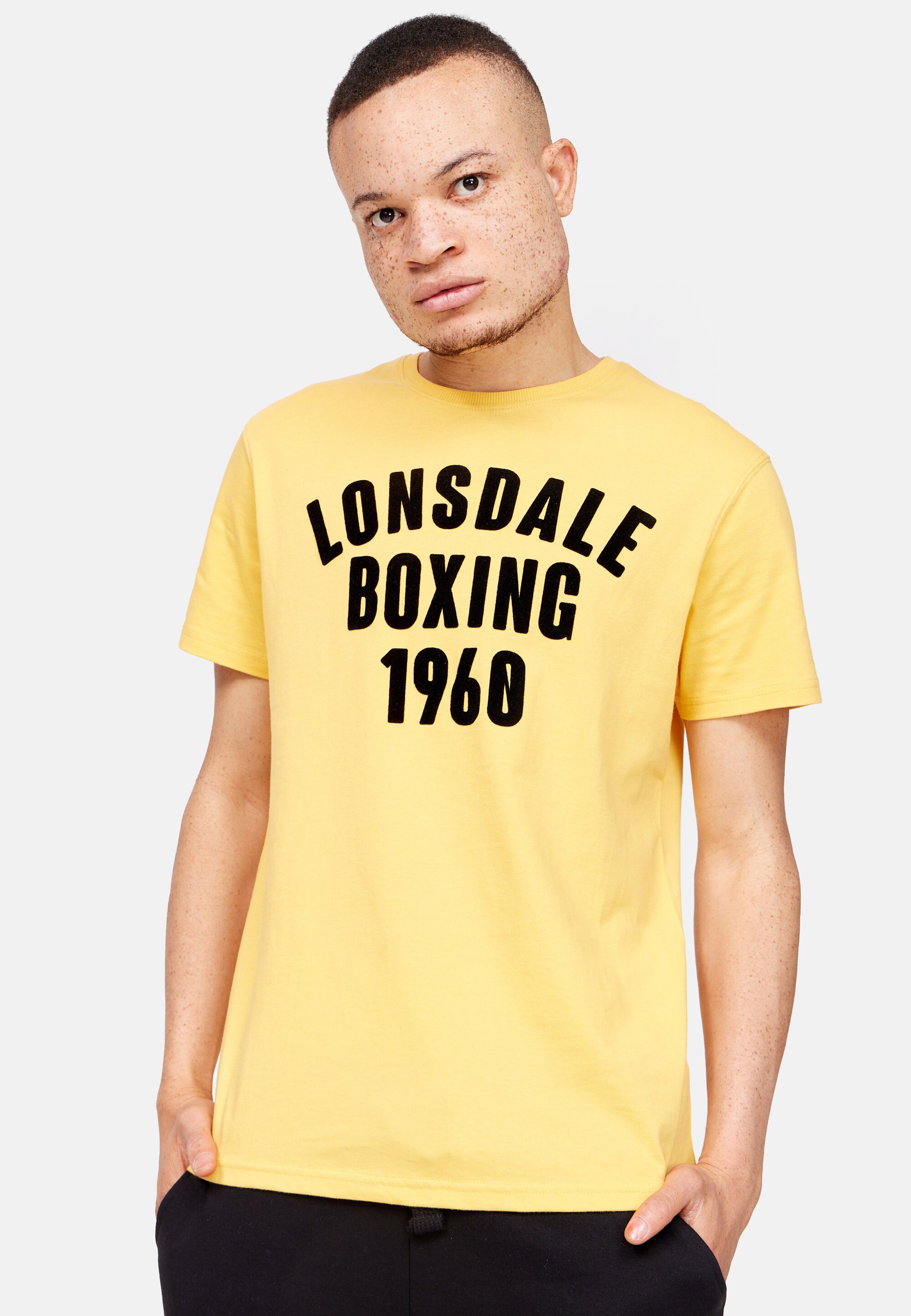 Lonsdale Herren T-Shirt normale Passform PITSLIGO