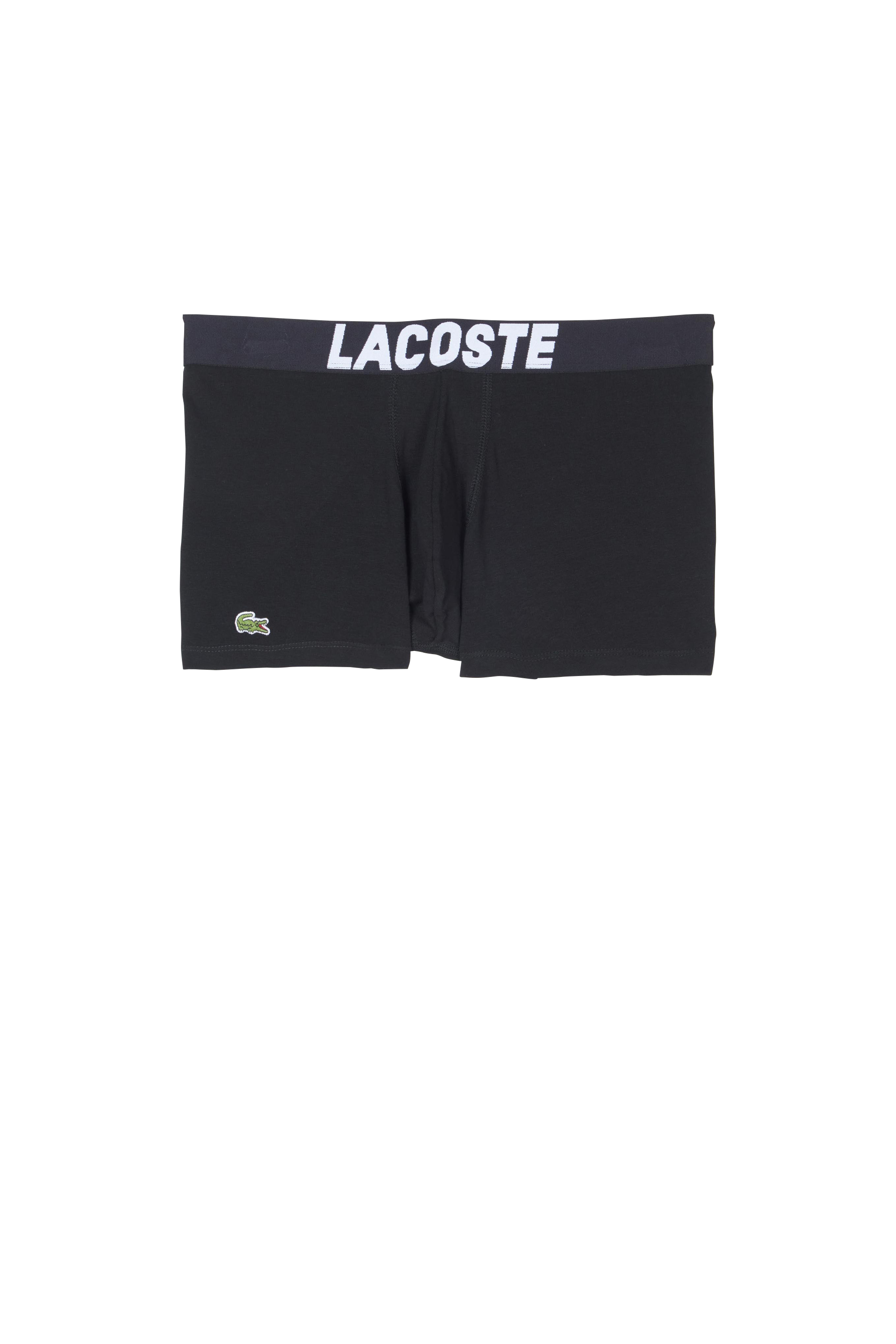 LACOSTE Boxers BOXE 5H2083-00 TRUNKS 3P NUA BLACK/WHITE Multicolore
