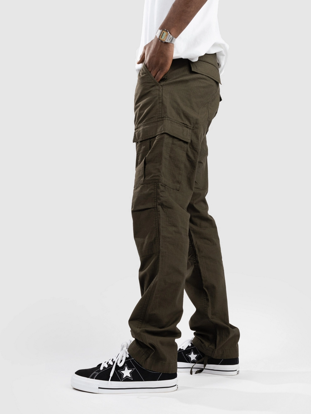 Carhartt WIP Aviation Pants cypress rinsed