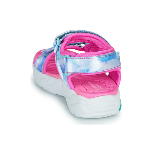 Skechers - RAINBOW RACER Plata / Rosa