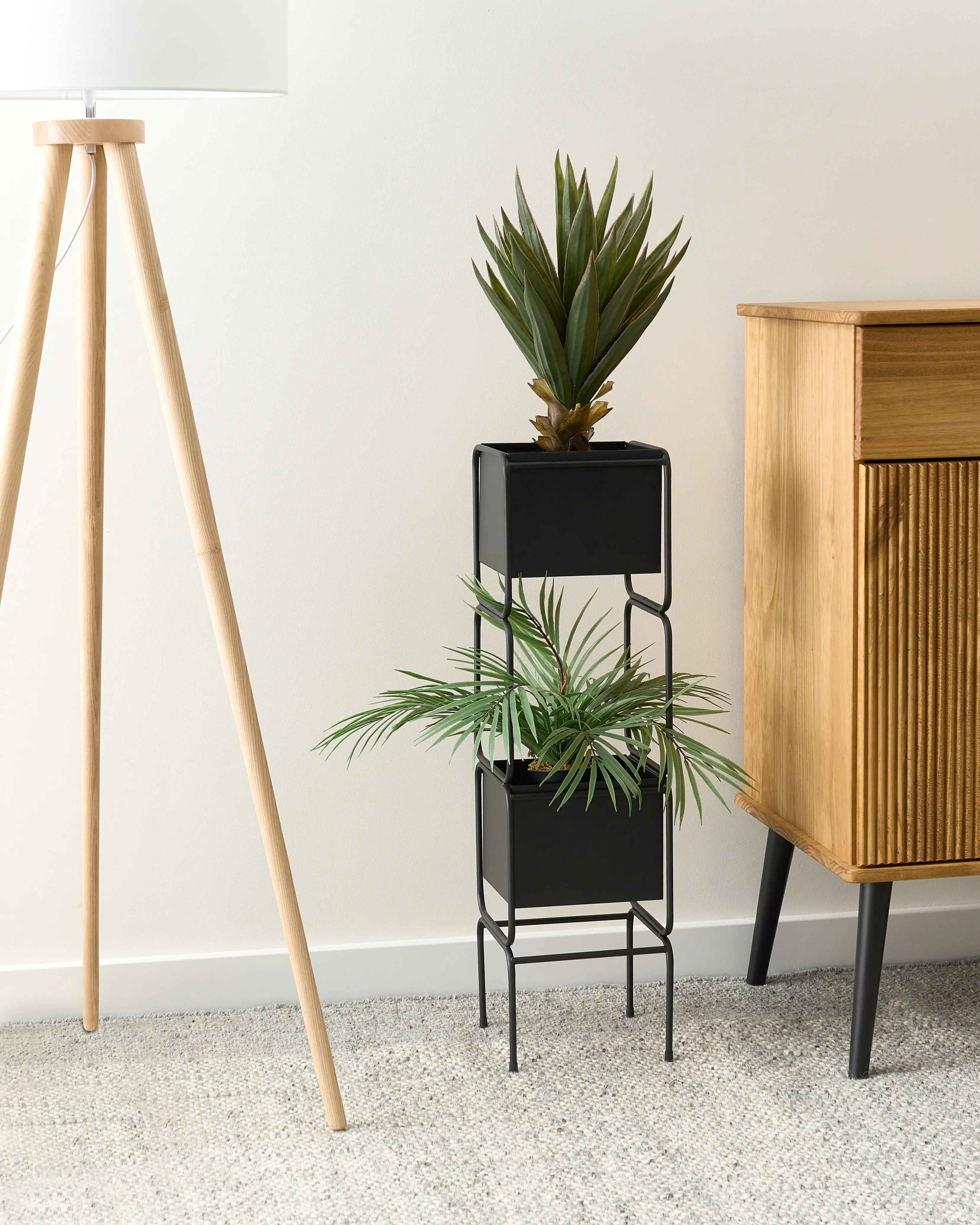 Plantenstandaard COTINUS Metaal 20 cm Zwart