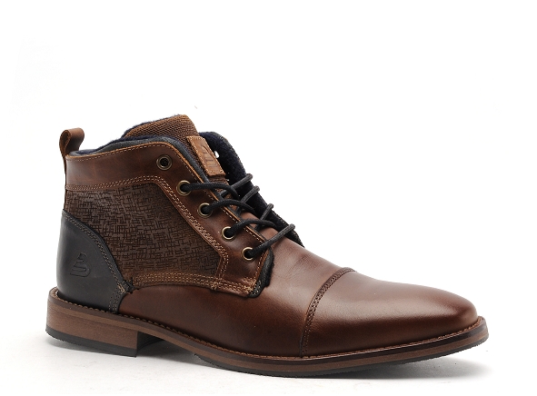 Bullboxer boots bottine homme 681k50108a gecg marron