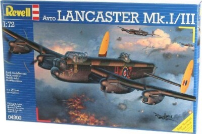 Revell - Avro Lancaster Mk I/III Modelfly Byggesæt- 1:72 - 04300