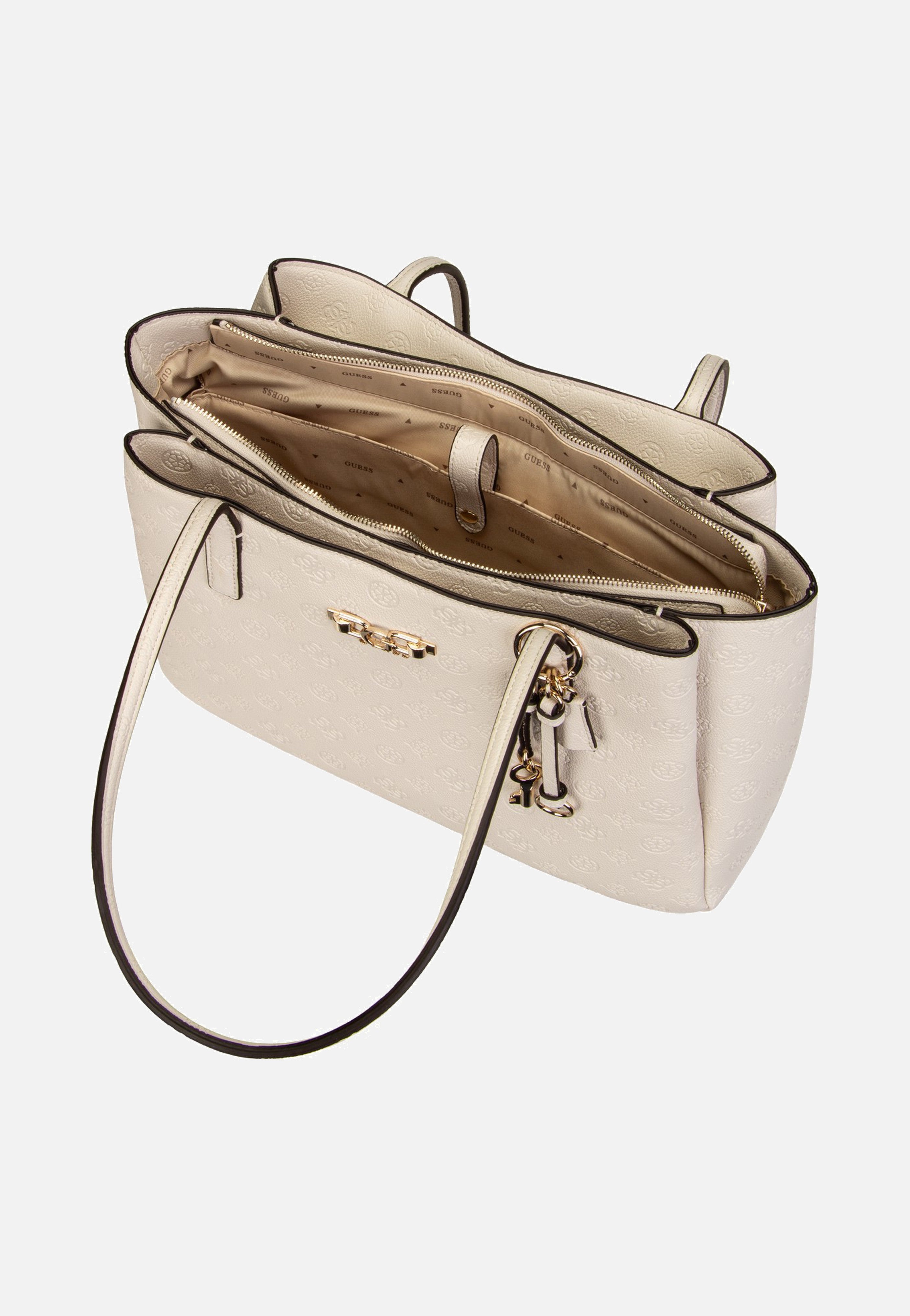 Anise Multi Comp Tote Stone Logo - Shopper
