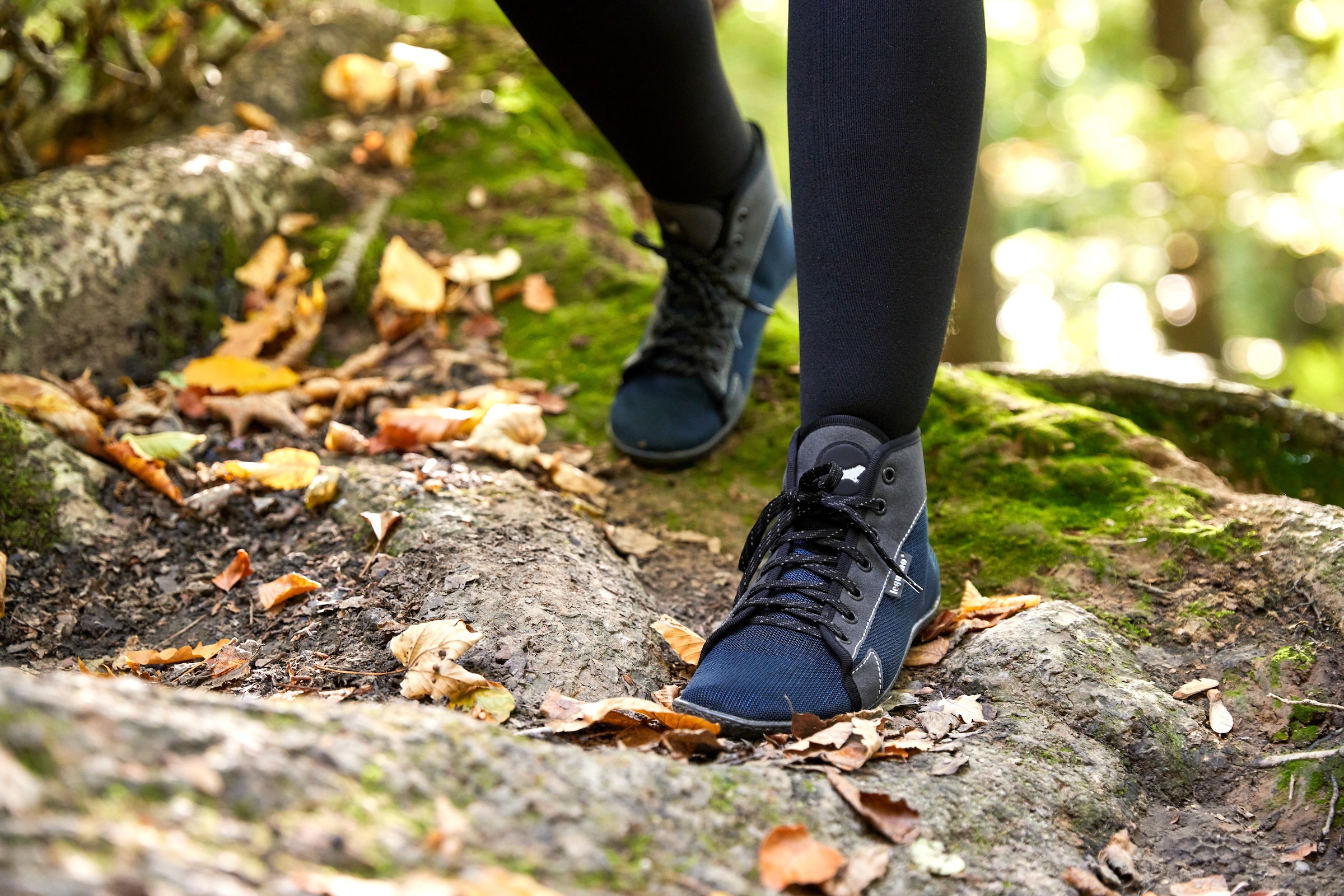 Leguano Barfussschuh »JASPAR«  , Bequemschuh, Schnürboots mit speziell entwickelter Laufsohle