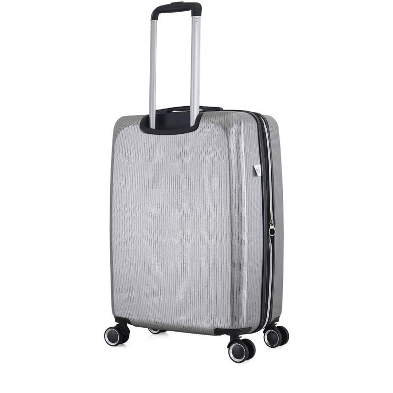 Valise rigide 379 Extensible 66 cm Argent