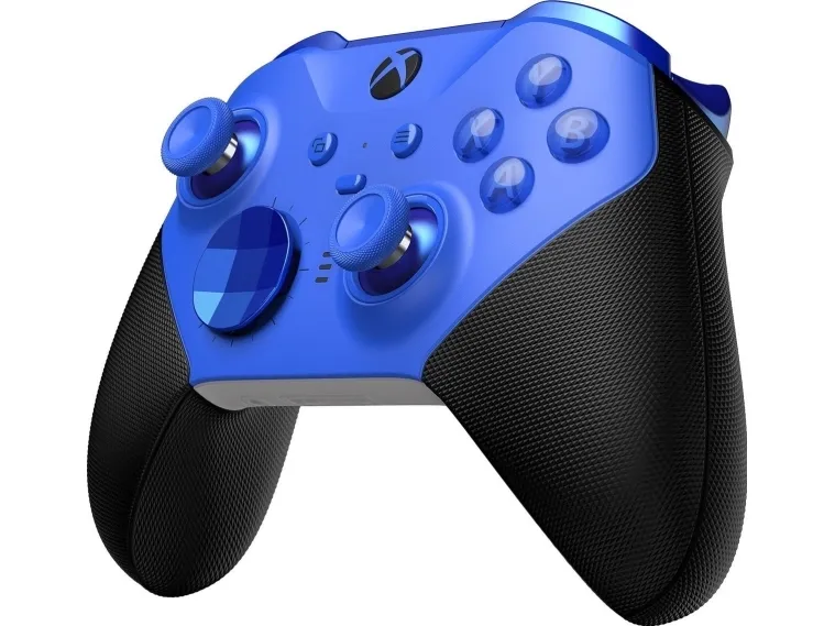 Microsoft Xbox Elite Wireless Controller Series 2 - Core - Gamepad - trådløs - Bluetooth - blå - for PC, Microsoft Xbox Series S, Microsoft Xbox Series X, Microsoft Xbox One, Android, iOS