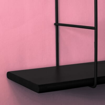 Regal Shrink, RAL 9004 Signalschwarz