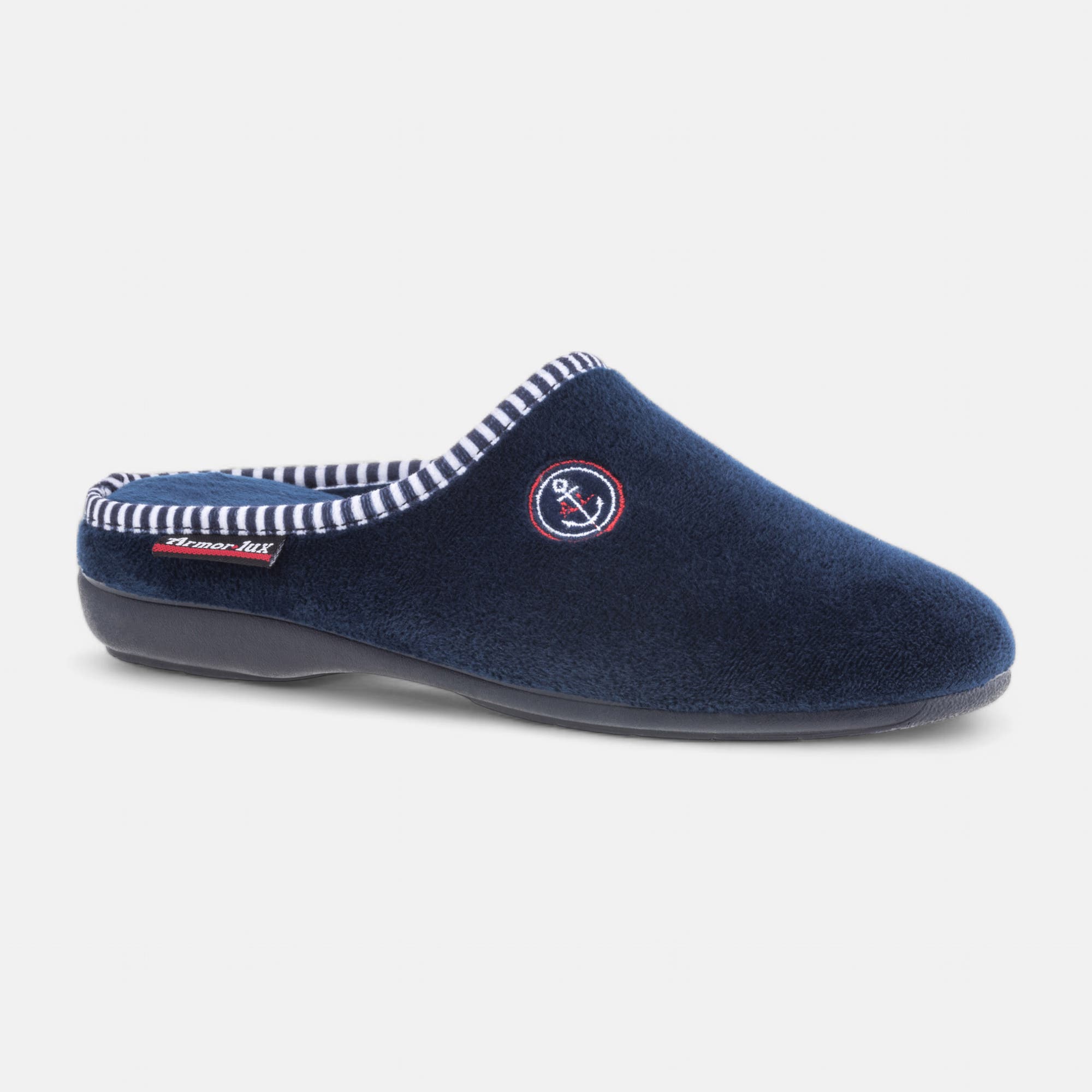 Pantoufles mules Femme bleu marine