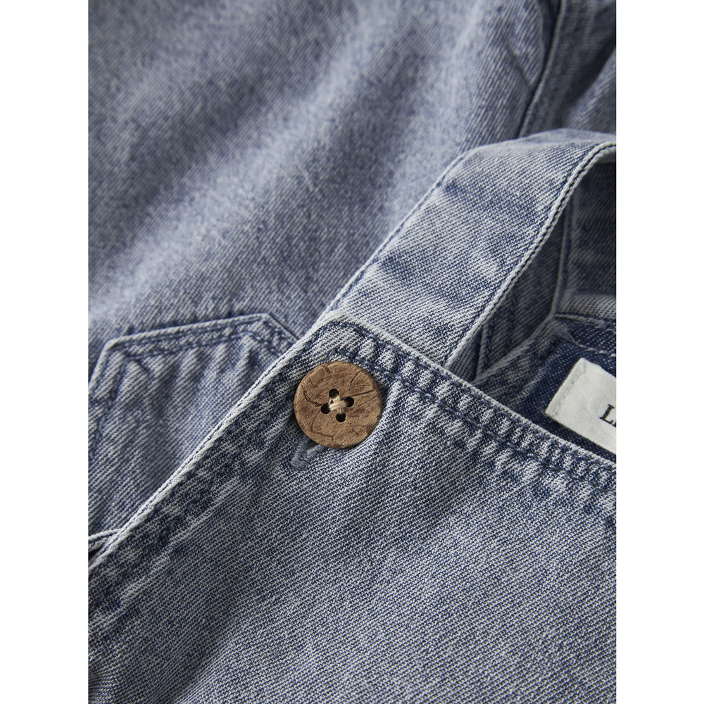 Køb Lil'Atelier Medium Blue Denim Nbmfunda Loose Shortall 5552-Fd Lil
