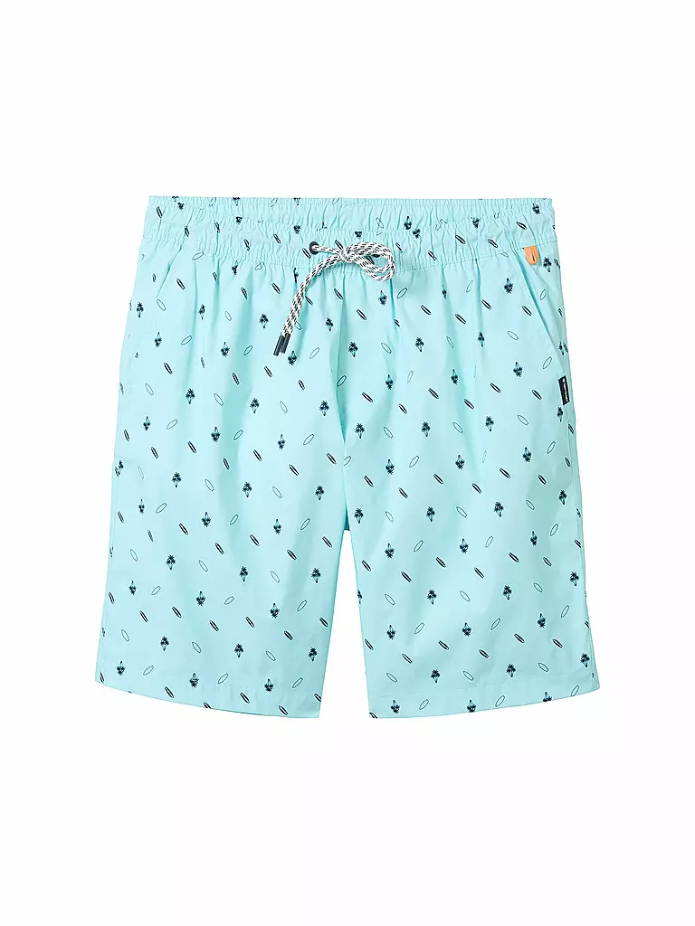 TOM TAILOR Badeshorts hellblau