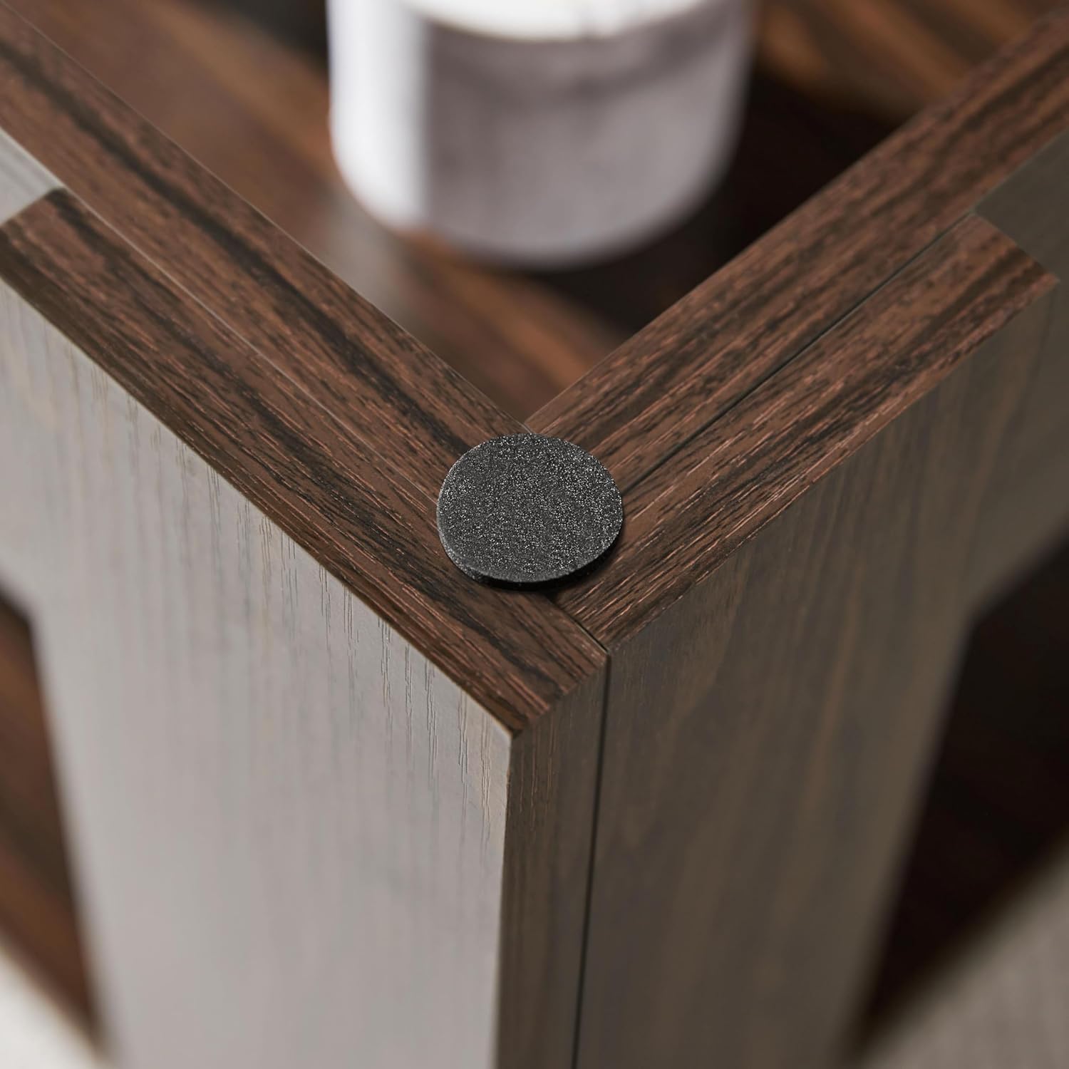 Yaheetech Couchtisch Höhenverstellbarer Kaffeetisch mit verstecktem Stauraum und Platte Sofatisch Wohnzimmertisch aus Holz Beistelltisch für Wohnzimmer/Büro, Espresso