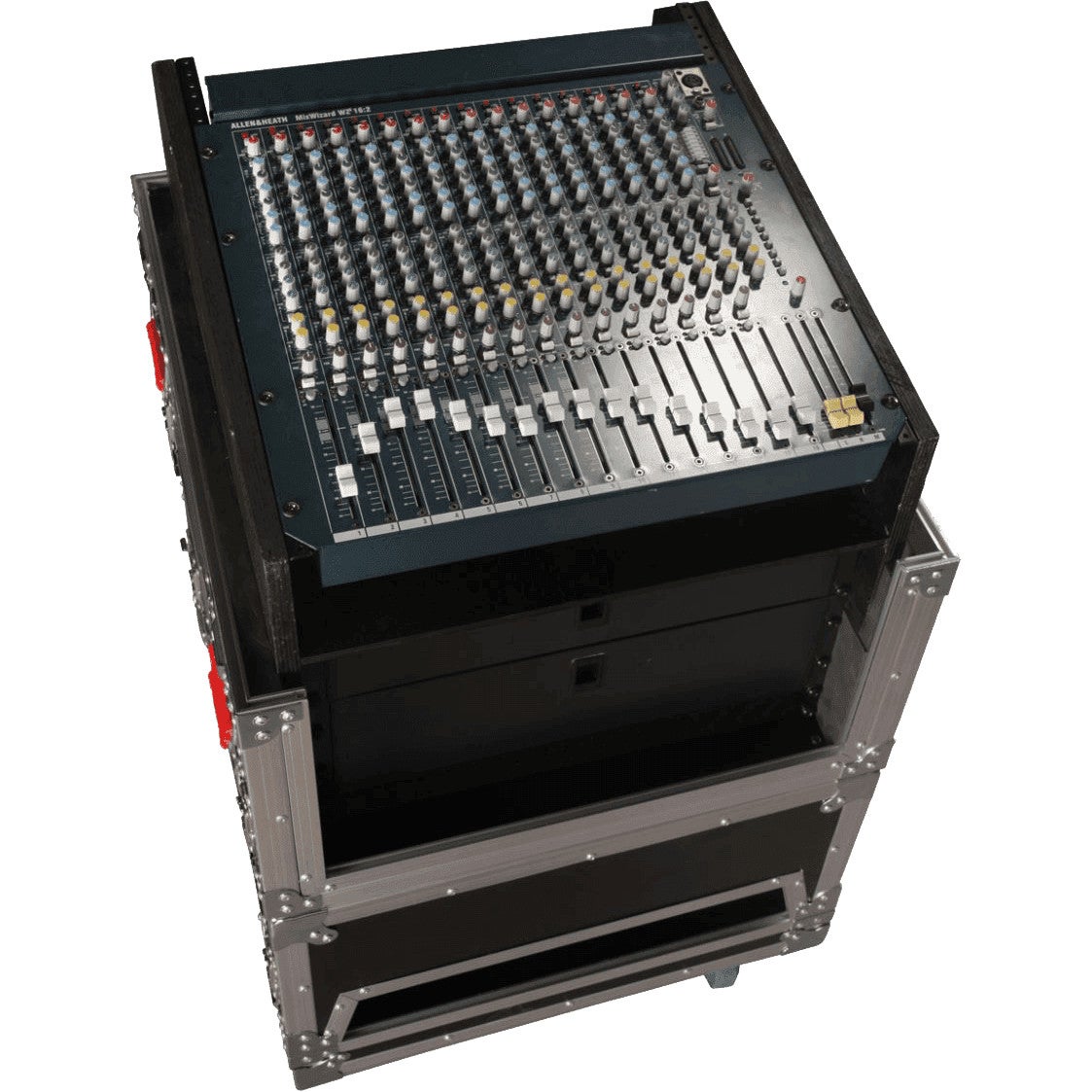 Gator Cases G-TOUR-GRC-1406 houten 14U-6U combi flightcase voor mixers