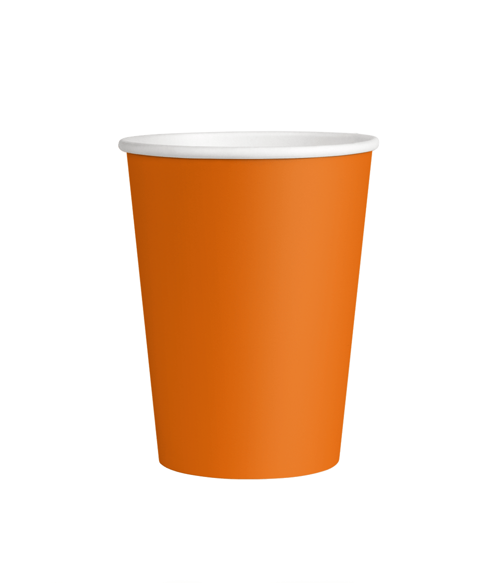 Oranje Bekers 7cm 8st