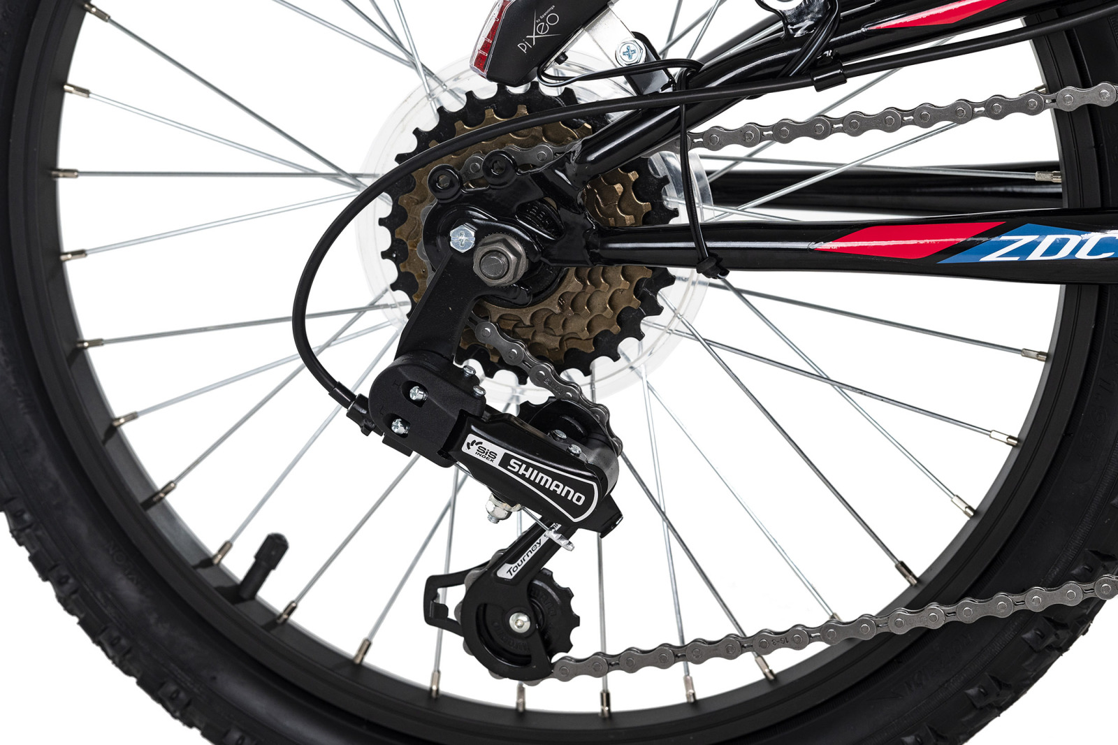 KS Cycling Kinder-Mountainbike FULLY ATB 20'' ZODIAC - schwarz-rot - 31 cm Rahmenhöhe