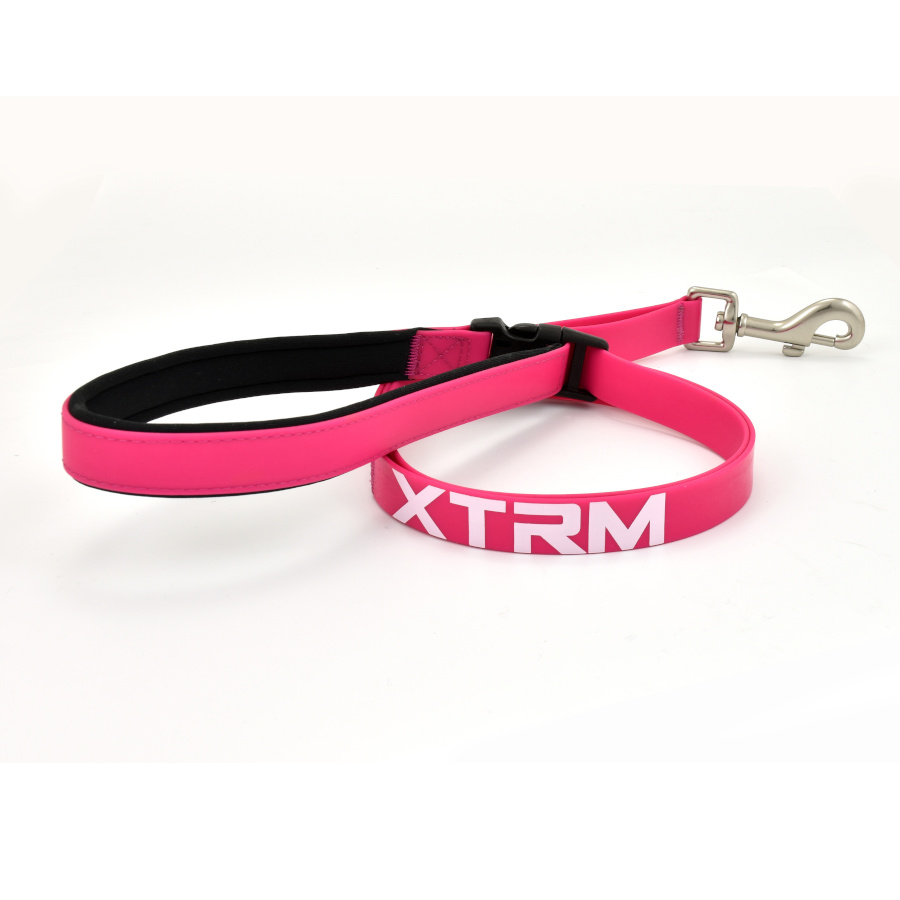 Guia para cães X-TRM rosa em PVC