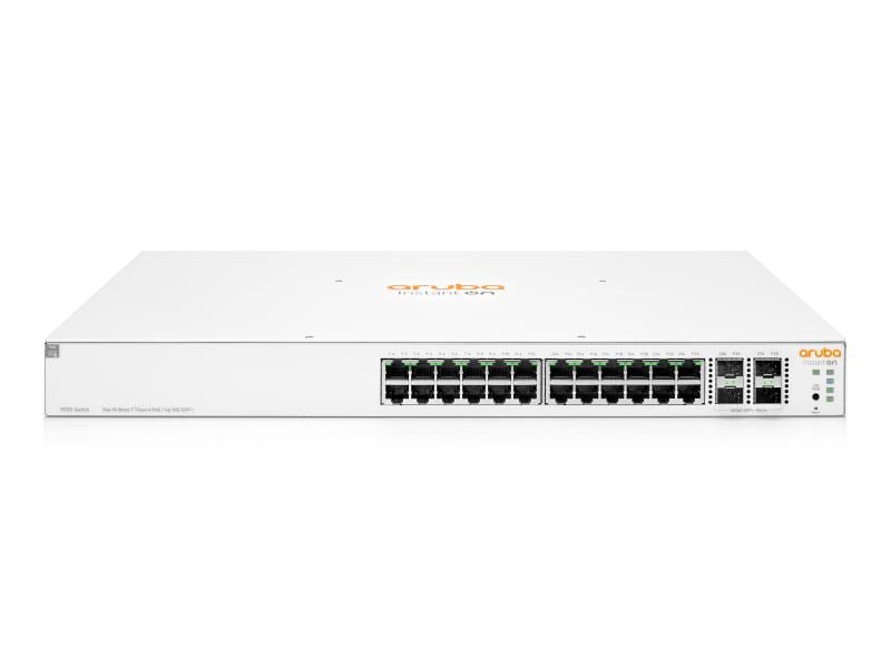HPE Aruba Networking PoE  Switch Aruba Instant On 1930-24G Aruba Instant On 1930 24G Class4PoE 4SFP/SFP  370W