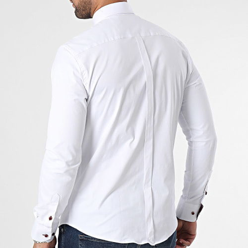 Chemise Manches Longues Blanc