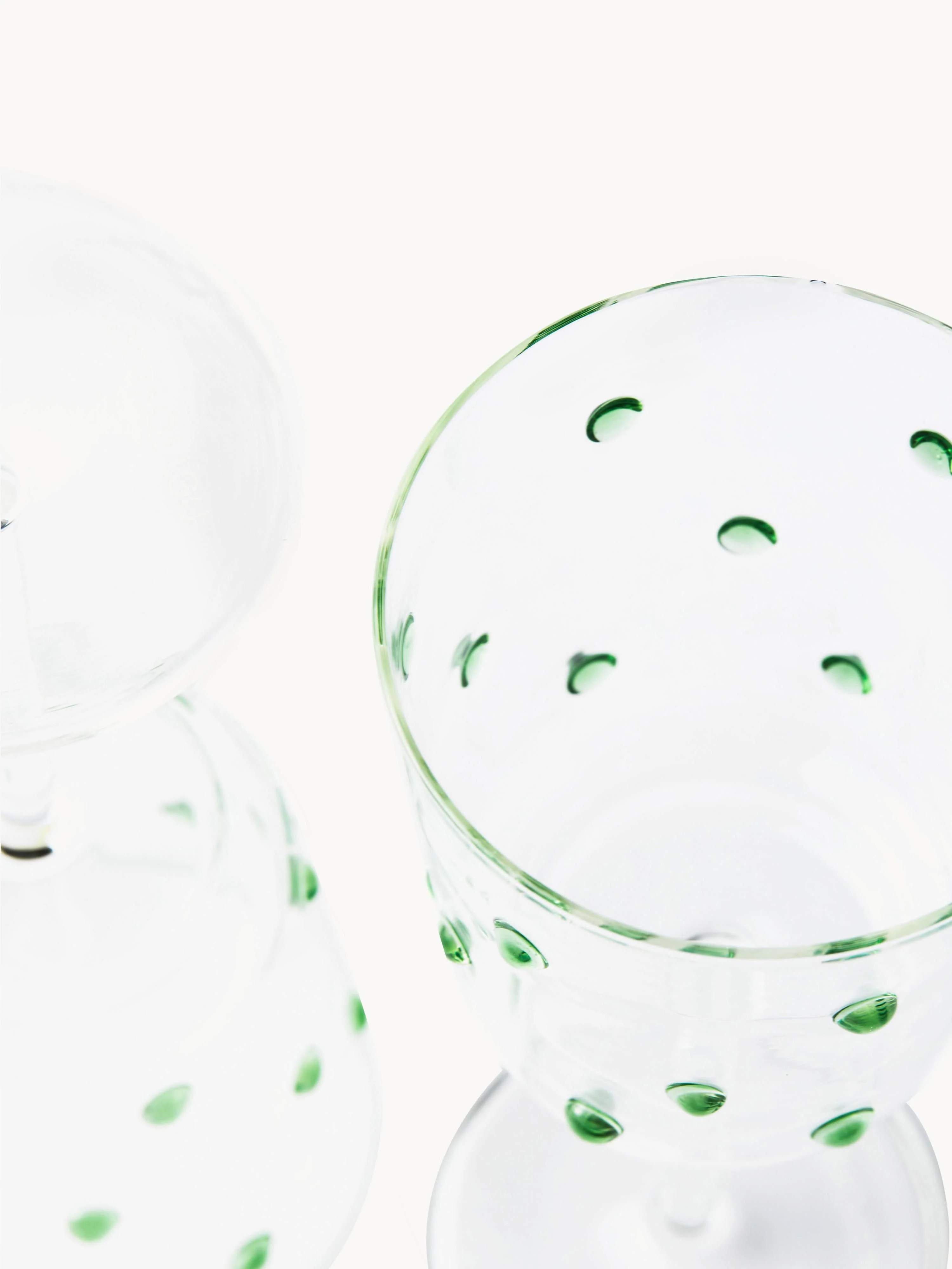 Mondgeblazen wijnglazen Nob van borosilicaatglas, 2 stuks