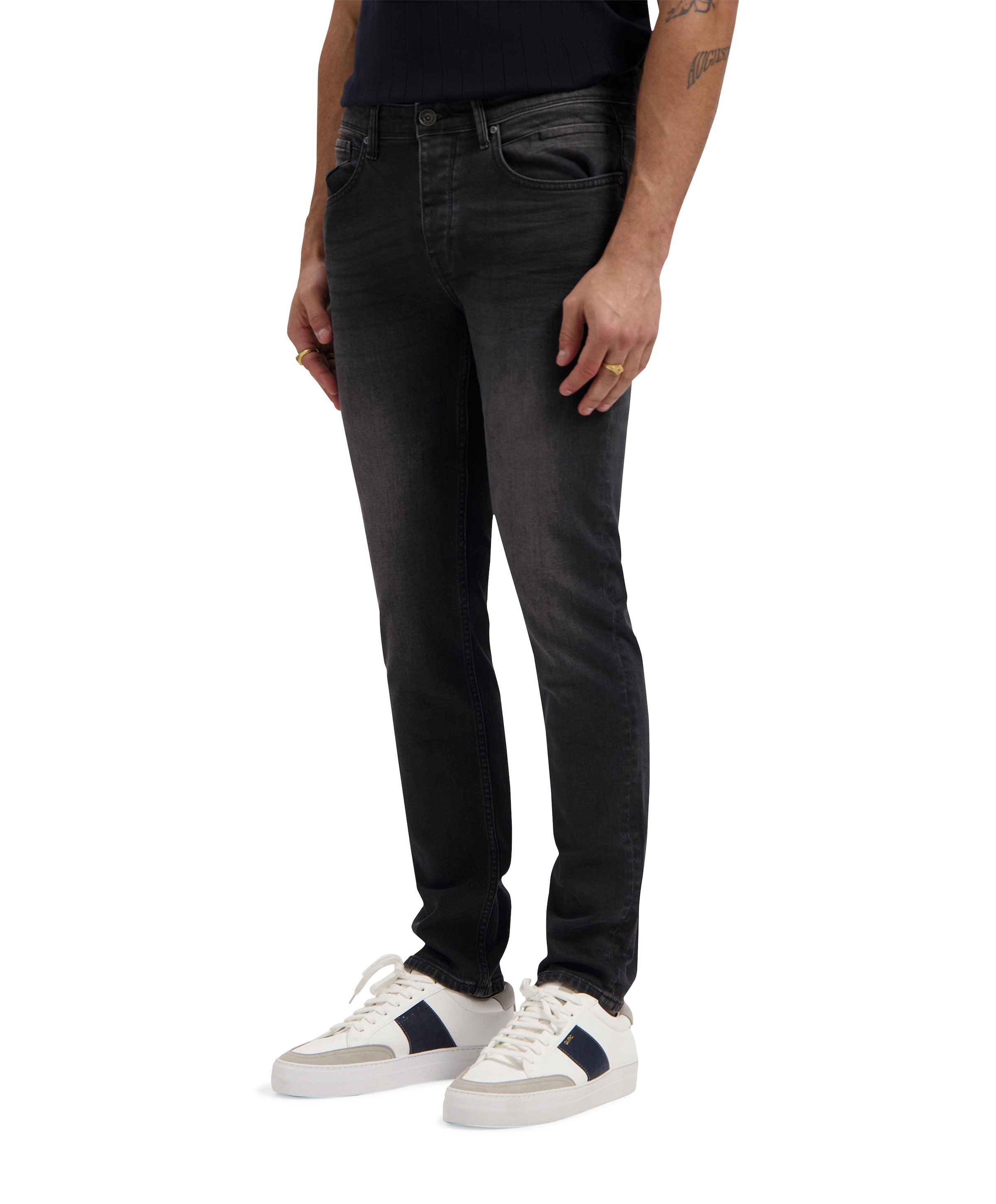 Pure Path The Ryan Slim Fit heren jeans zwart
