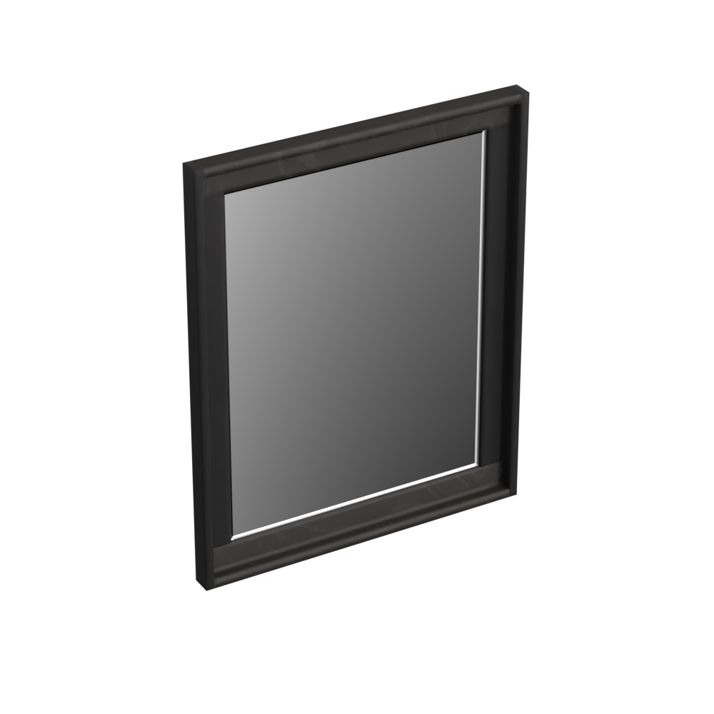 Forzalaqua Reno spiegel 40x50cm black oiled