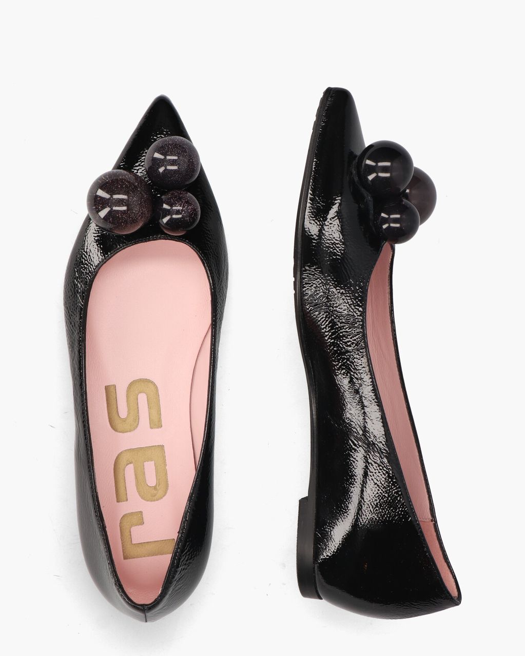 Ras 7303 Zwart Damesballerina's