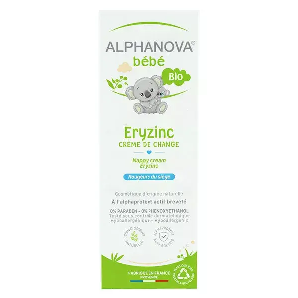 Creme para Assaduras Alphanova Baby Eryzinc 75g