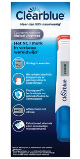 Clearblue Zwangerschapstest Digitaal Ultravroeg 2ST