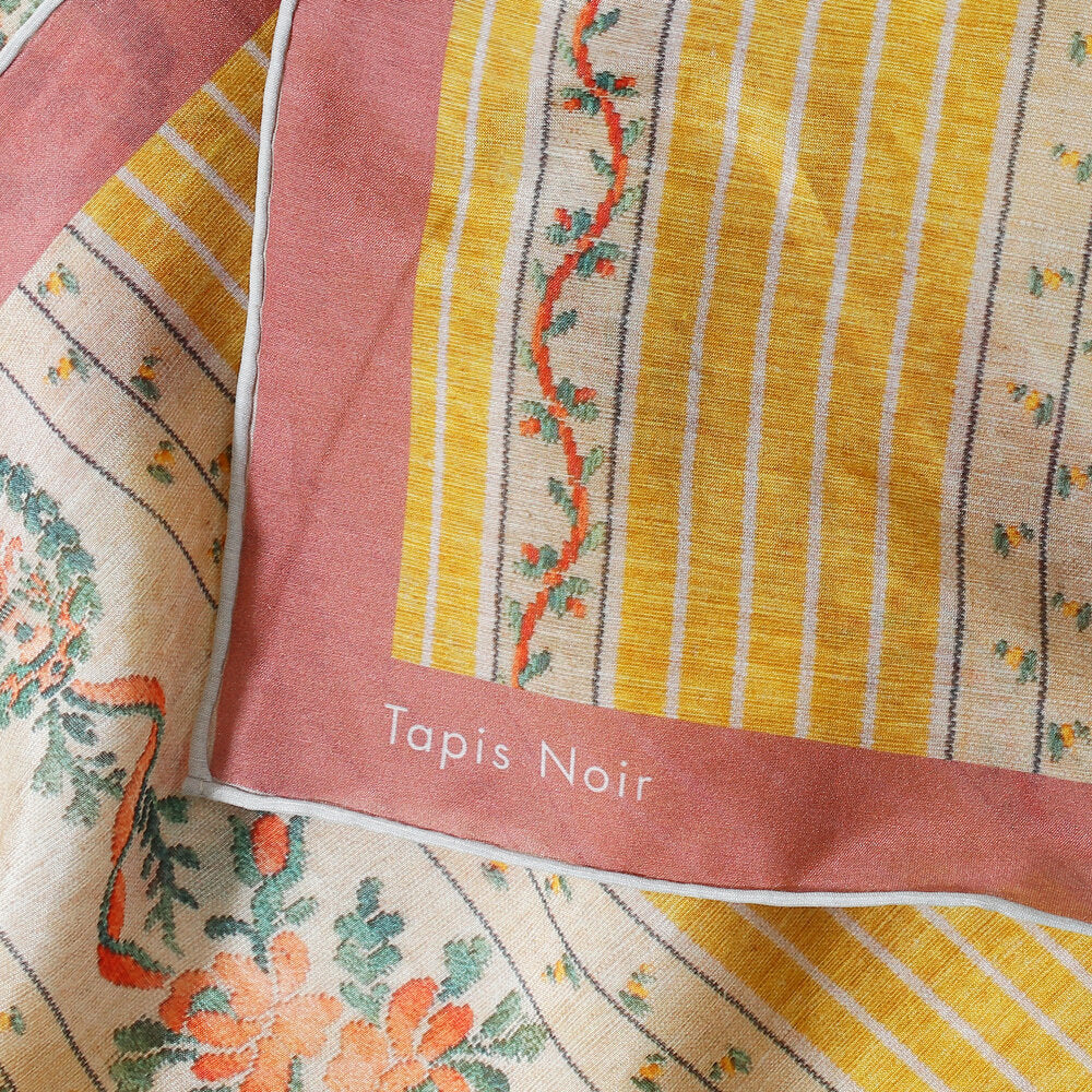 Tapis Noir  Light Stripe tørklæde - gul