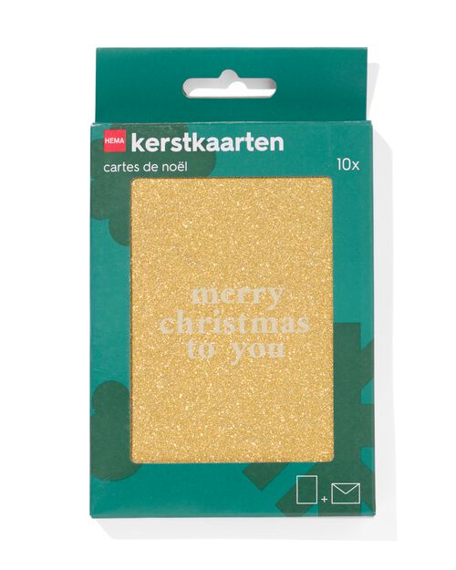 10 cartes de Noël avec enveloppes