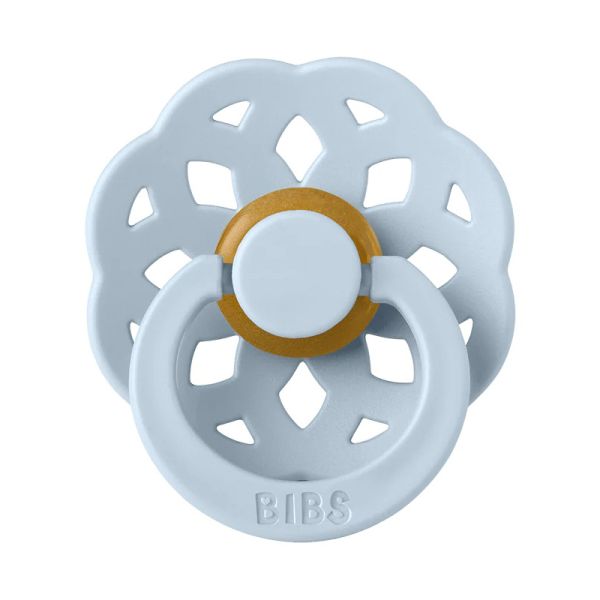 BiBs Fopspeen - Boheme - 0-6 Mnd - Baby Blue