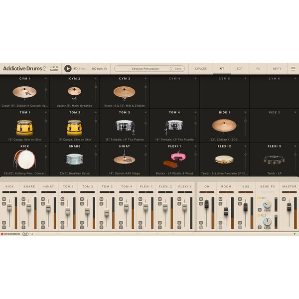XLN Audio Addictive Drums 2 Percussion Collection
