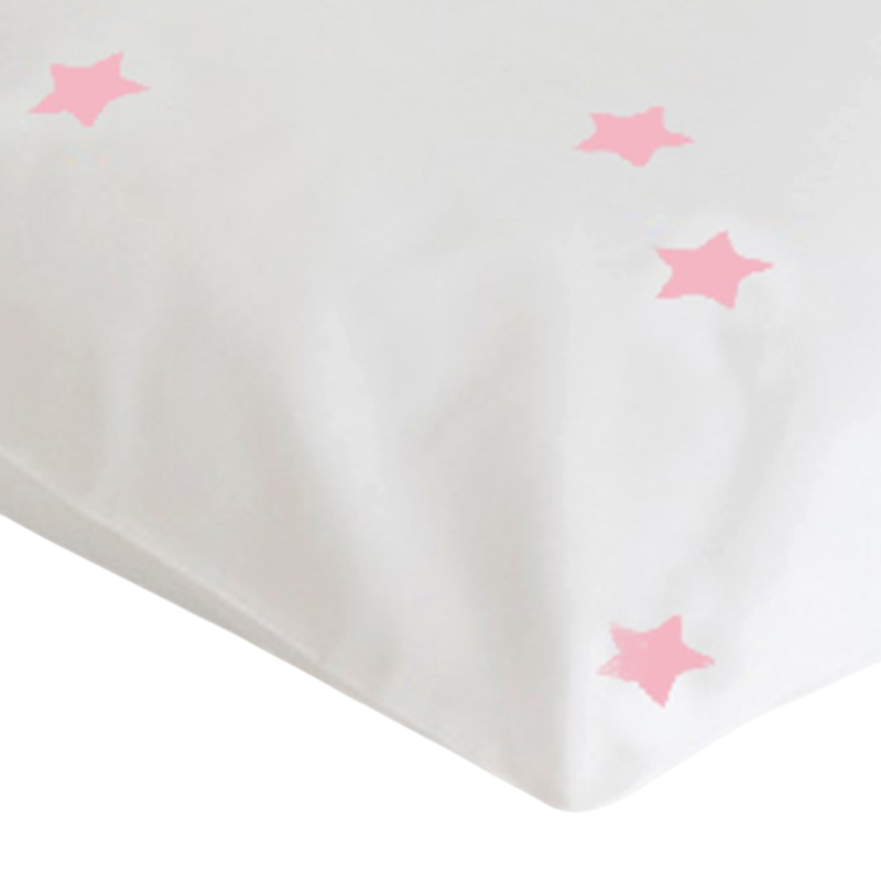 Kissenbezug 65 x 65 Sternen Rosé