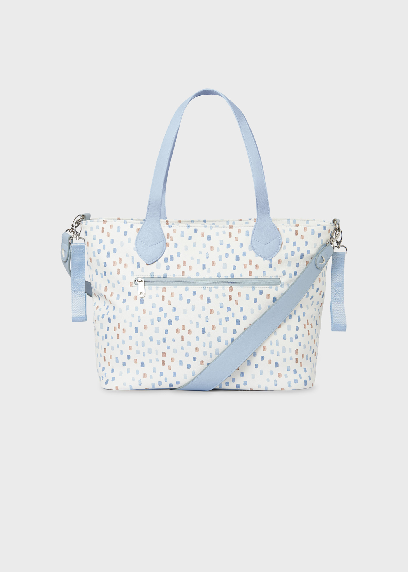 Bolsa para fraldas com estampa de bebê